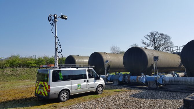 Thames Water elevated 2G, 3G and 4G signal surveys